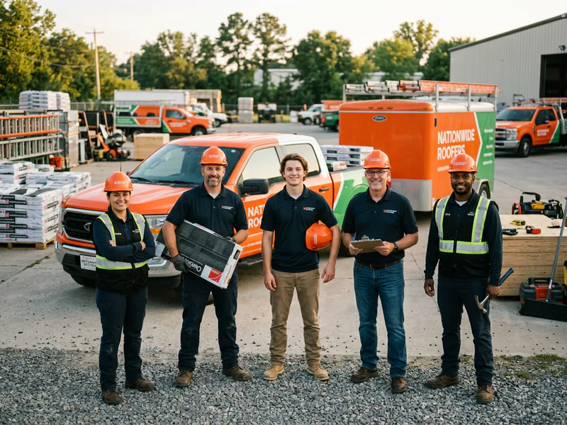 Natiowide Roofers - roof installation in Charleston near me